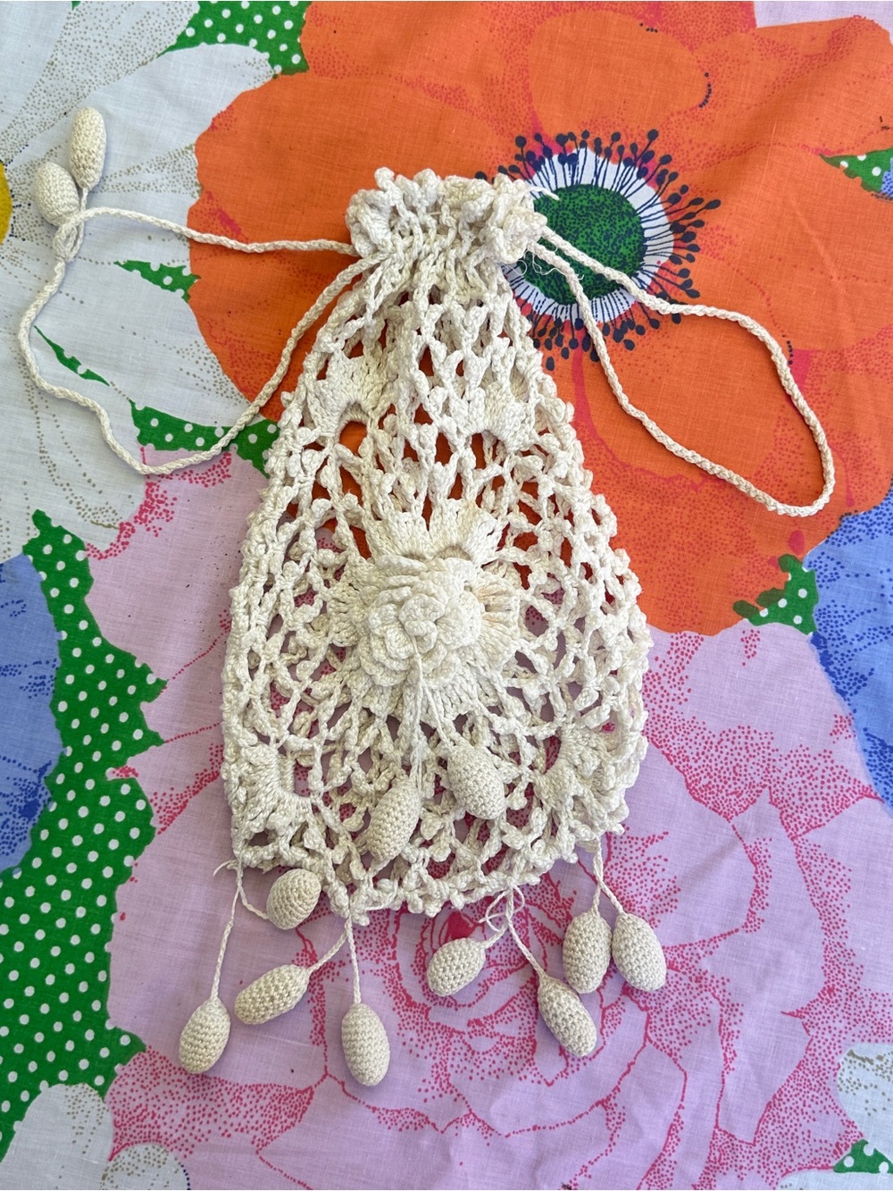 Vintage Crochet Bag